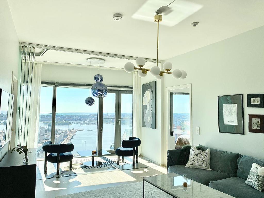 Luxury Skyscraper Apartment with Amazing view over Helsinki
